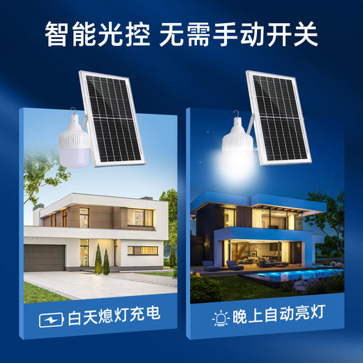 神火SG10太阳能强光超亮长续航地摊灯摆摊灯应急户外庭院照明灯 商品图2