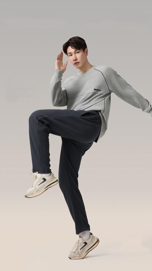 格桑米男士抗寒羊毛加绒防风裤 商品图0