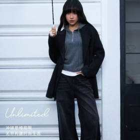 NC西装领中大H型外套50915冬季560024833501