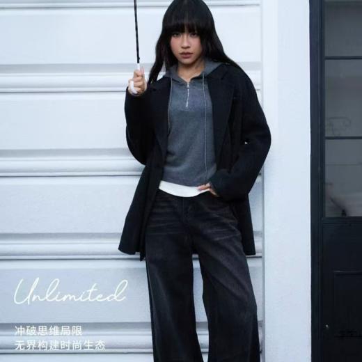 NC西装领中大H型外套50915冬季560024833501 商品图0