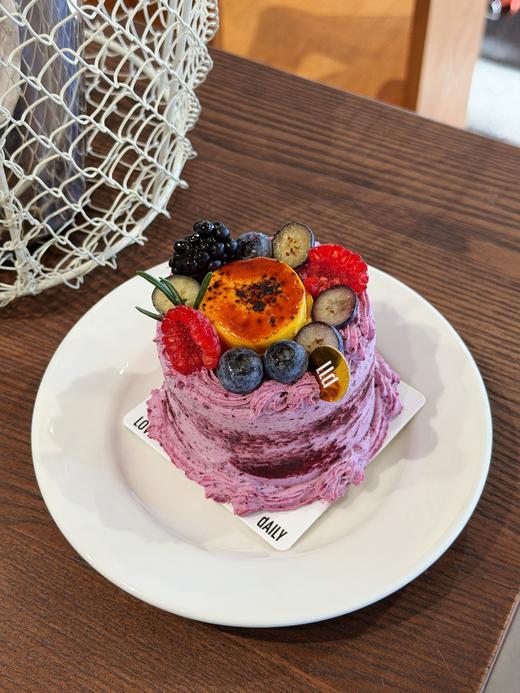 蓝莓冷萃酸奶焦糖香草布蕾·mini奶糕 商品图0