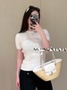 女款山茶花修身短袖针织衫ba025 商品缩略图2