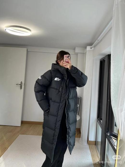 D123028新款上新过膝长款连帽秋冬情侣面包羽绒服 商品图6