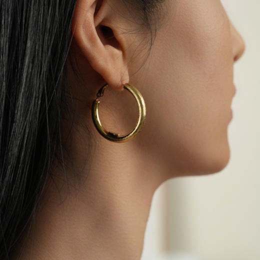 【刘亦菲&戚薇同款】Ancient Rome古罗马时期 | 金丝耳圈 商品图8