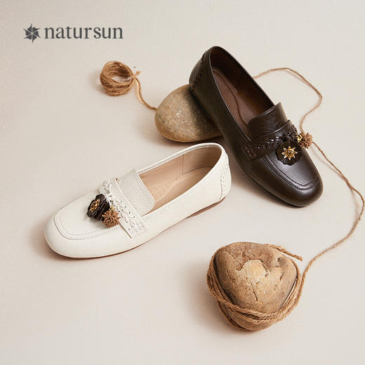 【上新】natursun 26春季新品 乐福鞋 N26128402 商品图3