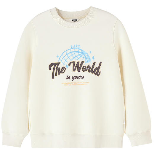 【实体店同款】男童圆领长袖卫衣春季新款安奈儿童装EB611610 商品图5