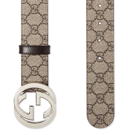 【一】GUCCI 古驰 男士互扣式双G搭扣腰带 混色 411924 KGDHN 9643 商品图1