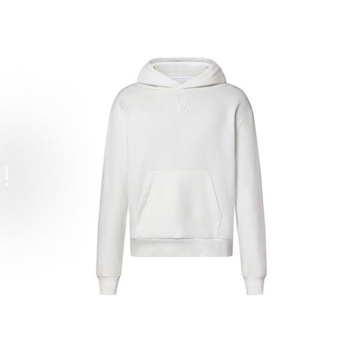 L-H 标识压纹白卫衣 商品图0