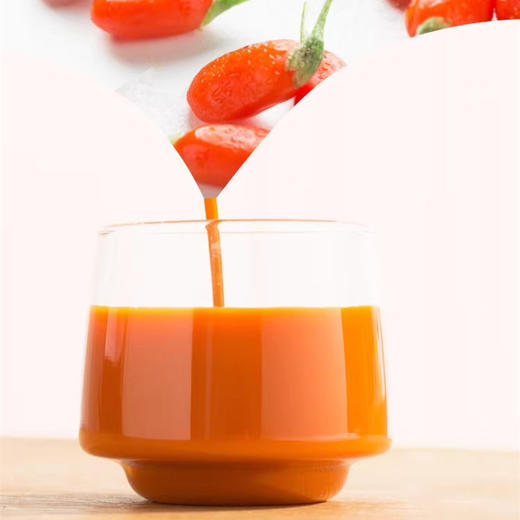 有机鲜枸杞原浆 富硒 宁夏枸杞子果汁30ml*14袋 商品图1