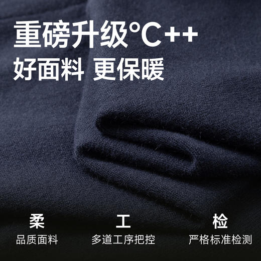 【DDT】大依优型大码男装圆领毛衣加肥加大码宽松毛线衫内搭针织衫男士上衣 商品图2