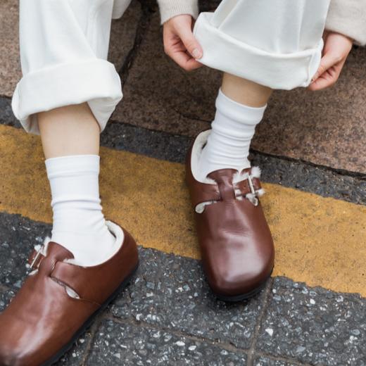 RIM RIM马皮羊毛勃肯鞋|水洗马皮鞋面+羊毛一体内里，厚实保暖，百搭耐造 商品图5