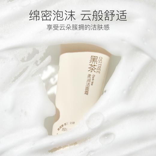【𝟏𝟎𝟗元任选❸+❶】柳丝木黑茶柔润洗面奶氨基酸深层清洁绵密泡沫敏肌可用 商品图3