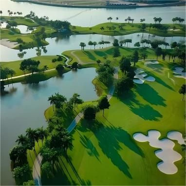 越南·苍鹰湖高尔夫球场度假村 Heron Lake Golf course & Resort | 河内高尔夫球场 | 越南高尔夫球场俱乐部 | 东南亚 商品图0