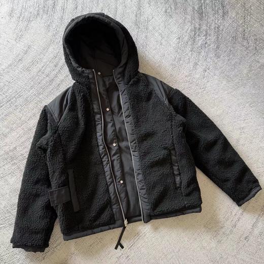 D123012冬季新款！双面穿羊毛抓绒飞行员夹克外套 商品图13