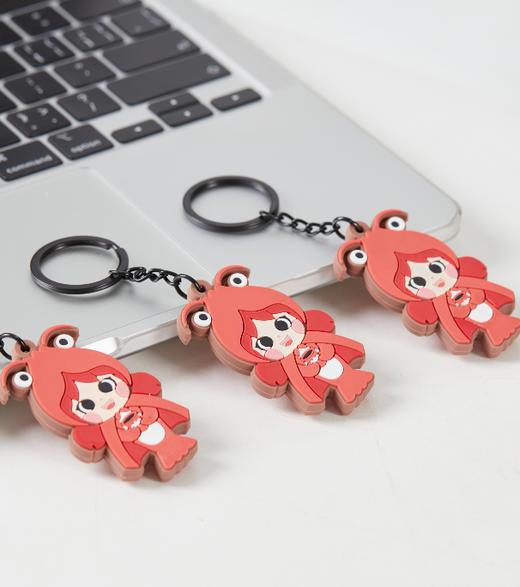 【川川周边】萌虾钥匙扣 商品图1