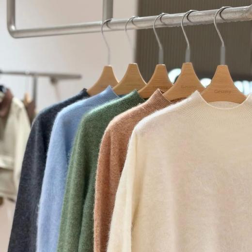 格桑米拉毛羊绒羊毛衫 | 银泰专柜正品！品牌直发。羊绒羊毛➕拉毛工艺 直接把 “软” 放大 N 倍【3-7天发货】 商品图3