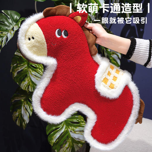 【品牌直发】加倍生活 国风福马异形毛绒玩偶抱枕 4色可选 马年限定系列 春节焕新季 商品图1