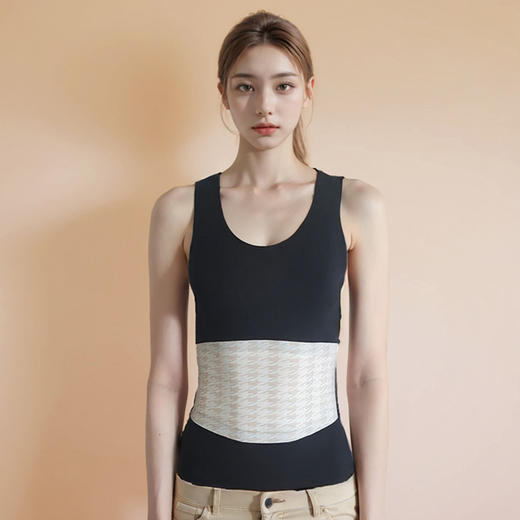 雀说半护羊毛保暖背心男女款冬无痕德绒秋衣加绒内衣坎肩马甲可外穿ALW06 商品图5