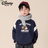 迪士尼男童红色上衣加绒加厚冬季儿童一体绒卫衣男大童拜年服冬装 商品缩略图5