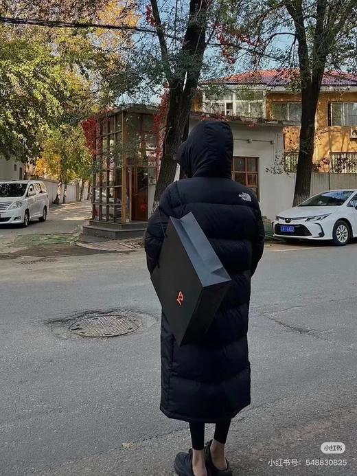 D123028新款上新过膝长款连帽秋冬情侣面包羽绒服 商品图4