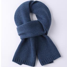 昆潮 100%全羊毛亲肤保暖纯色围巾（多色）