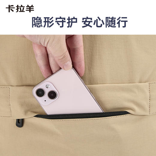 【组合2件套】卡拉羊休闲大容量学生书包简约双肩包轻便单肩包CX5562+CX4055 商品图5