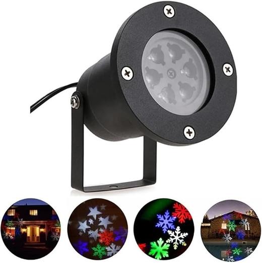 美国 户外防水LED雪花灯景观灯 氛围灯具装饰  节日派对灯 商品图1