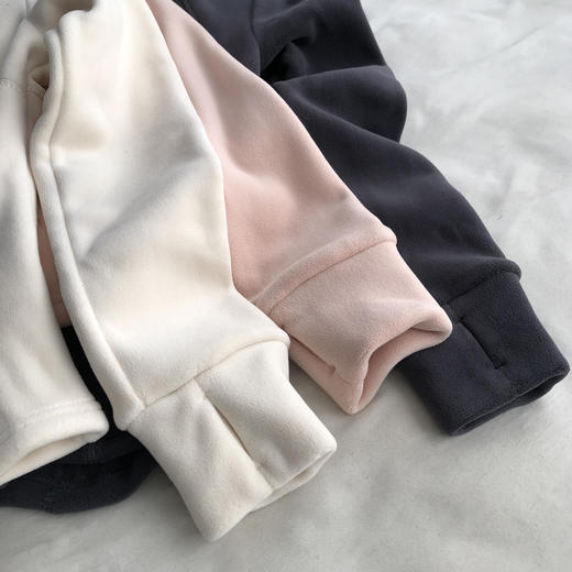 丁摩 立领双面奥利绒修身保暖外套女秋冬简约显瘦长袖开衫上衣5ZF-1313 商品图4