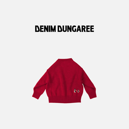【中国新年限定】日本DD童装 DENIM DUNGAREE 企鹅 PENNIE 长袖针织衫 商品图4