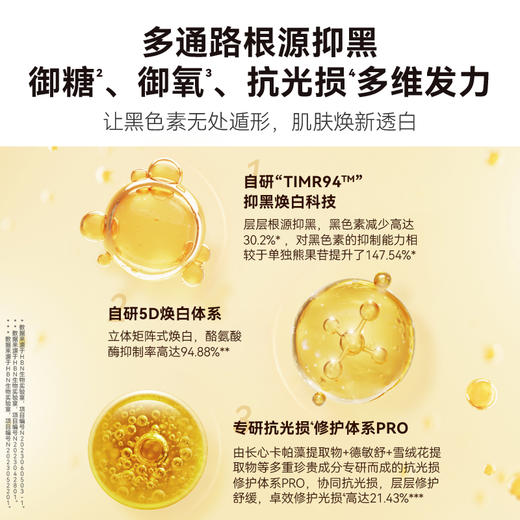 HBN 美白特证版发光水 淡痘印淡斑精华 150ml 商品图3