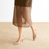 【静音系列】千百度裸色羊皮细高跟鞋女2026春季新款尖头浅口单鞋A26157743 商品缩略图2