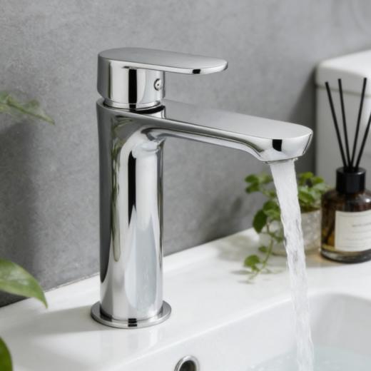 6327大牌同款304面盆龙头-电镀 商品图1