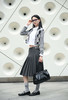 普拉达 25年最新款 中长款百褶裙(KX*MM) 商品缩略图0