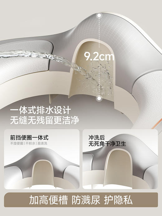 【春日趣玩FUN】曼龙mloong儿童新升级云感马桶坐便圈宝宝坐便器男女孩马桶圈婴儿马桶垫辅助上厕所 商品图4