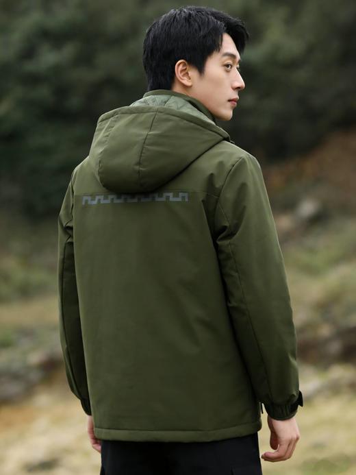 【25新款石墨烯三防棉服】新款冬季可拆卸帽子石墨烯三防棉服上衣03h 商品图1
