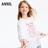 女童圆领长袖针织衫春季新款安奈儿童装EG611585 商品缩略图2