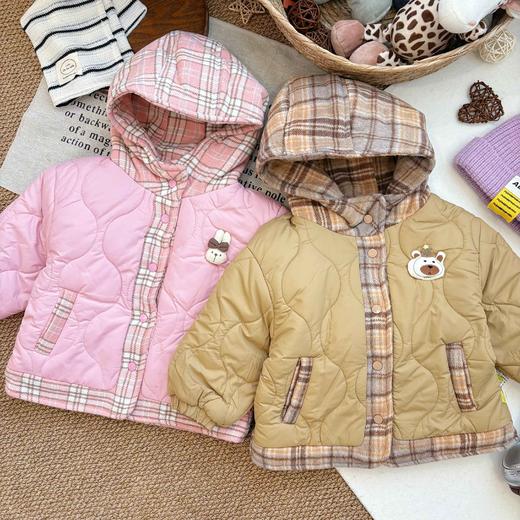 【棉服清仓专区】嘟嘟家童装儿童加绒棉服冬季新款男童加厚外套冬装女童棉袄保暖潮(合集款材质以具体款式实物材质为准，介意勿拍!) 商品图5