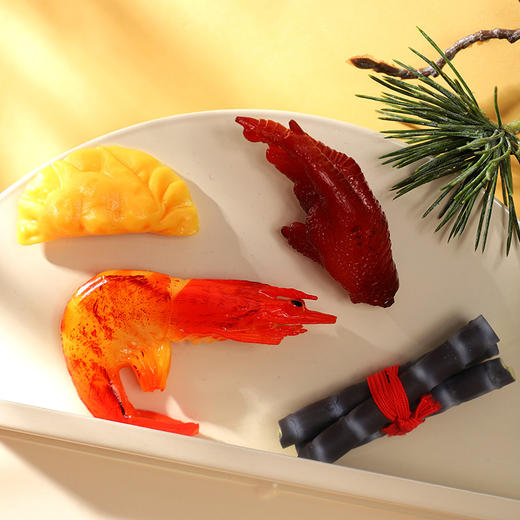 仿真趣味年味美食冰箱贴-纪念日百货门店同款167101567 商品图1