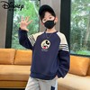 迪士尼男童加绒卫衣2024新款儿童上衣冬季一体绒加厚冬装大童衣服 商品缩略图0
