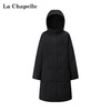 天猫同步【重磅！官网2k+】拉夏贝尔/La Chapelle新国标90%白鸭绒~轻盈保暖连帽长款羽绒服外套 商品缩略图1