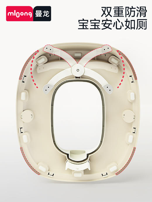 【春日趣玩FUN】曼龙mloong儿童马桶坐便圈宝宝坐便器男女孩马桶圈婴儿马桶垫辅助上厕所 商品图1