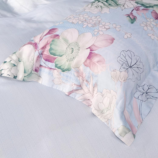 富安娜床单四件套（威斯汀月色-蓝）【分仓直发，72小时发货，周末节假日不发货】 商品图7