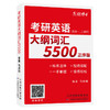 2027新大纲考研英语大纲词汇5500单词书便携版英语一二适用 商品缩略图6