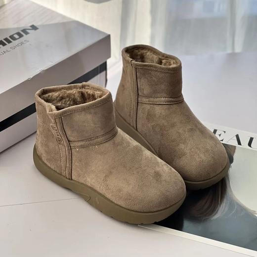 英国Nudilor 胖墩面包雪地靴 ， 鞋面仿牛反绒皮！带有纹理与光泽！细腻有质感！【3-5天发货】 商品图4