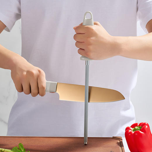 1035154 双立人NOW Pro双重抗菌钛金刀具7件套奶油白 商品图12