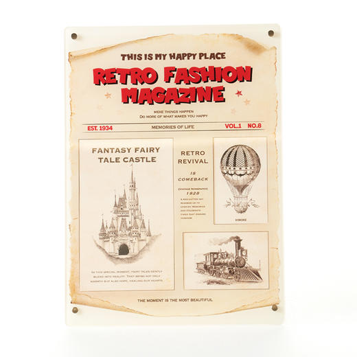 怀旧报纸相框 商品图3