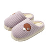 丁摩 冬季棉拖鞋女士家用保暖厚底防滑毛毛绒小蘑菇棉鞋5Z-128 商品缩略图4