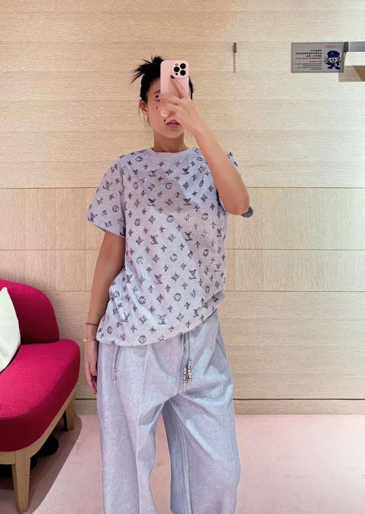 驴家 全新上线 老花亮片T 恤(KX*MM) 商品图0