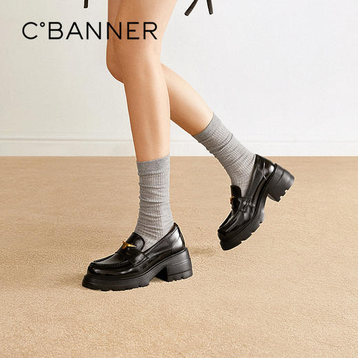 【上新】千百度 26年春季新品 乐福鞋 A26178831 商品图0