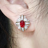 1.65克拉无烧鸽血红耳钉 商品缩略图1